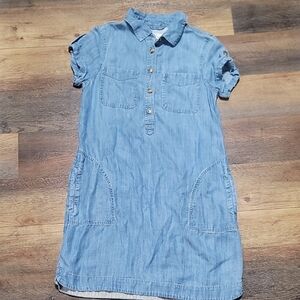 Vineyard Vines Light Blue Denim Mini Dress